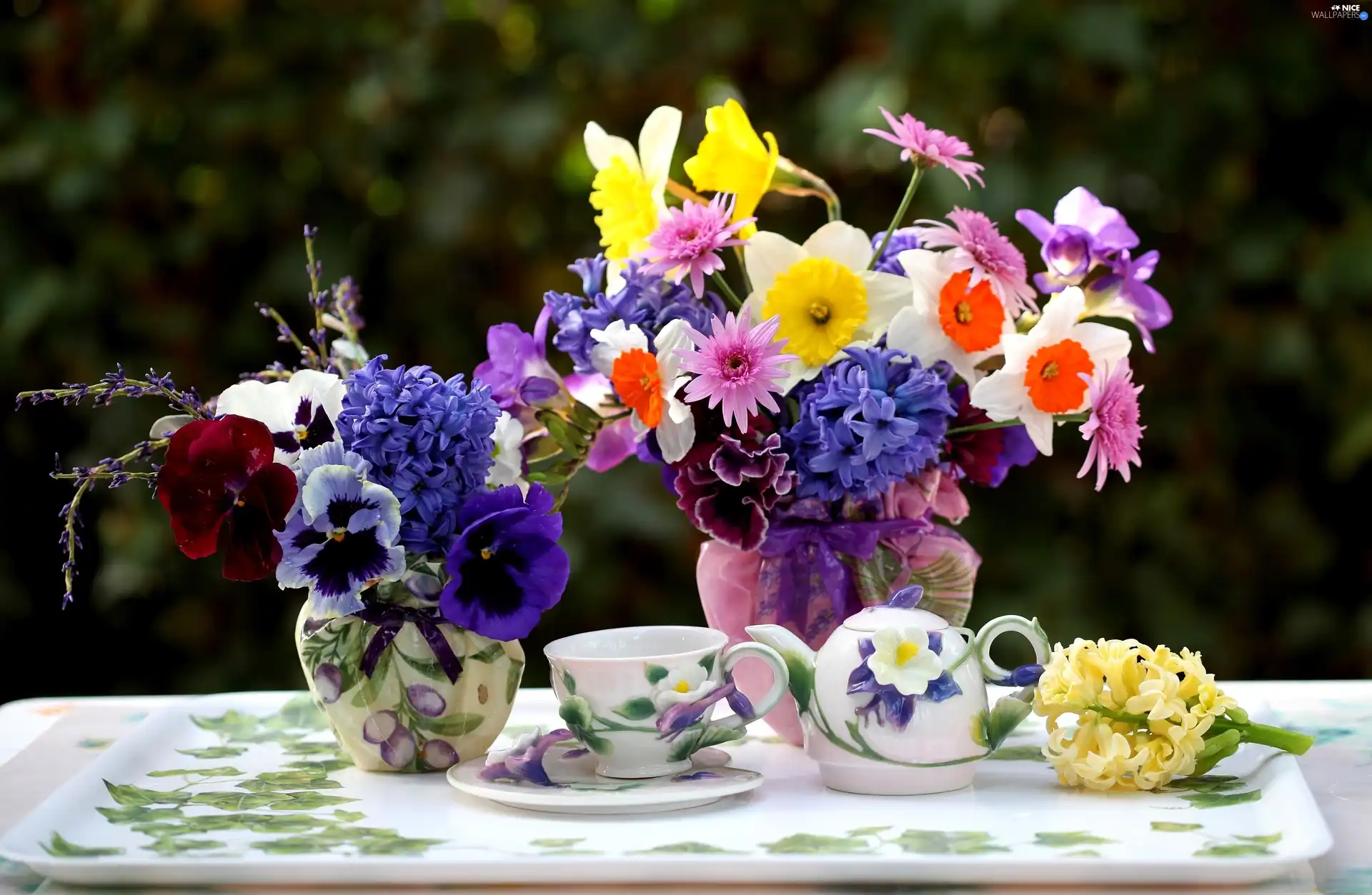 china, Bouquets, flowers