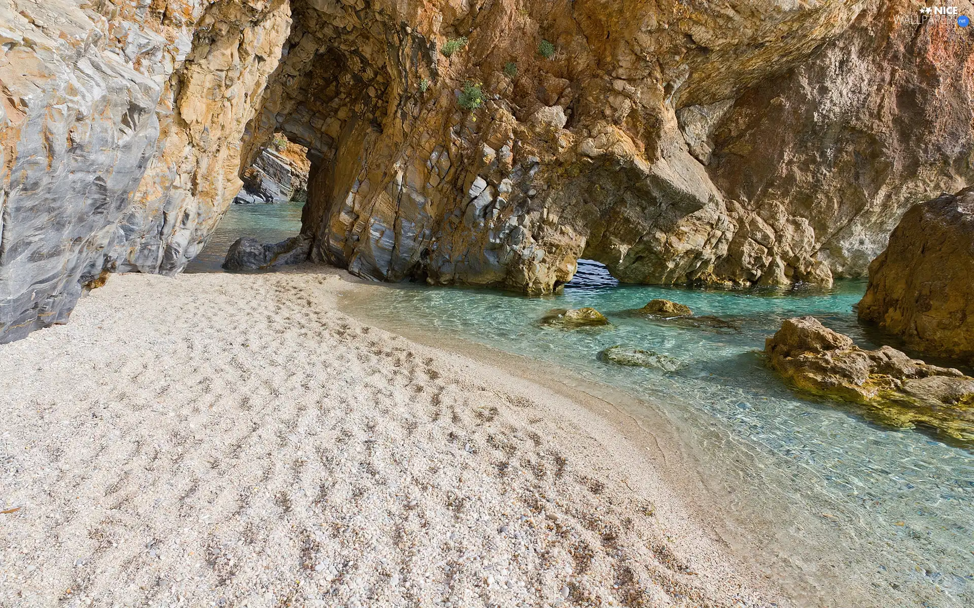 marine, Sand, rocks, coast