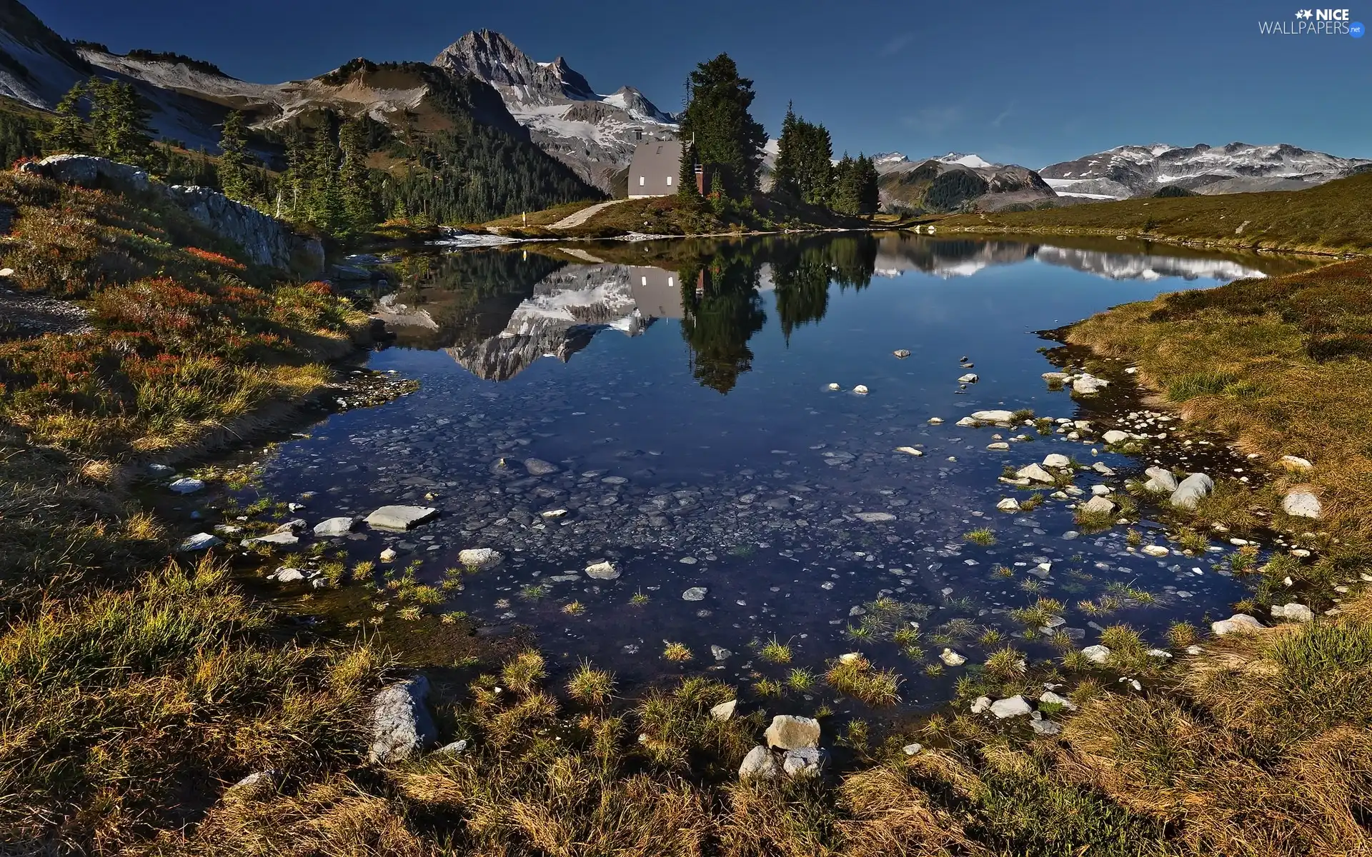 Stones, Mountains, lakes